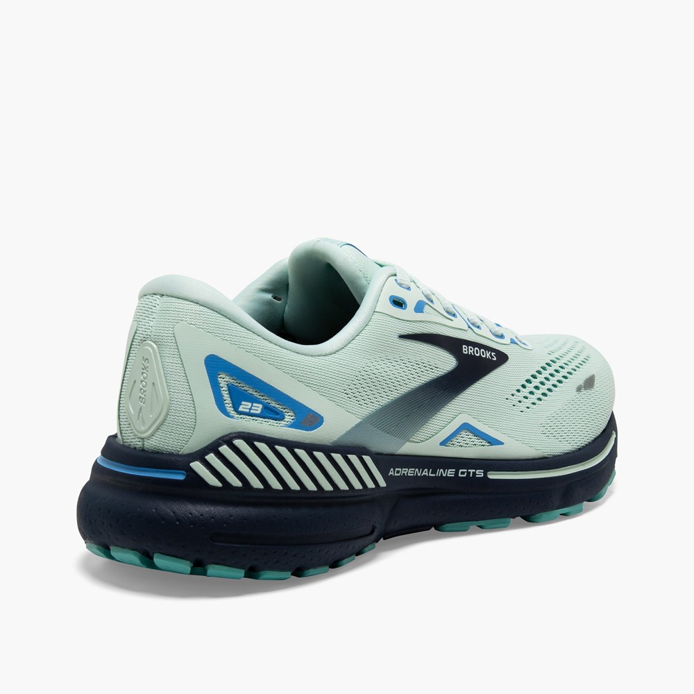 Chaussure Running Brooks Adrenaline GTS 23 Bleu Bleu Femme | SVD-2719520